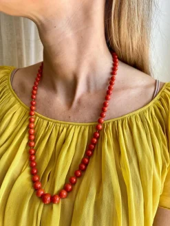 Collier Corail naturel