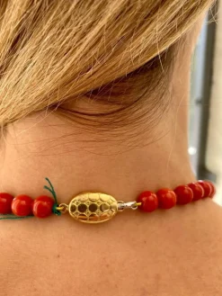 Collier Corail naturel