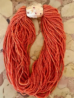 Collier Corail Torsadé Or Jaune