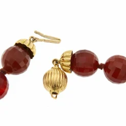 Collier cornaline