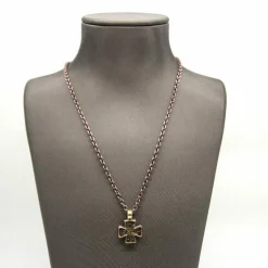 Collier Croix de Citrines