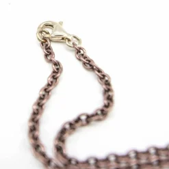 Collier croix de topazes