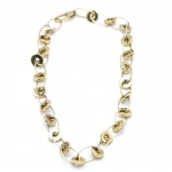Collier créole en or jaune