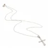 Collier CRUX en or blanc avec diamants