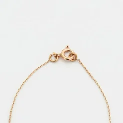 Collier cœur or rose et diamants