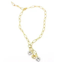 Collier "Cœurs" 2 Ors