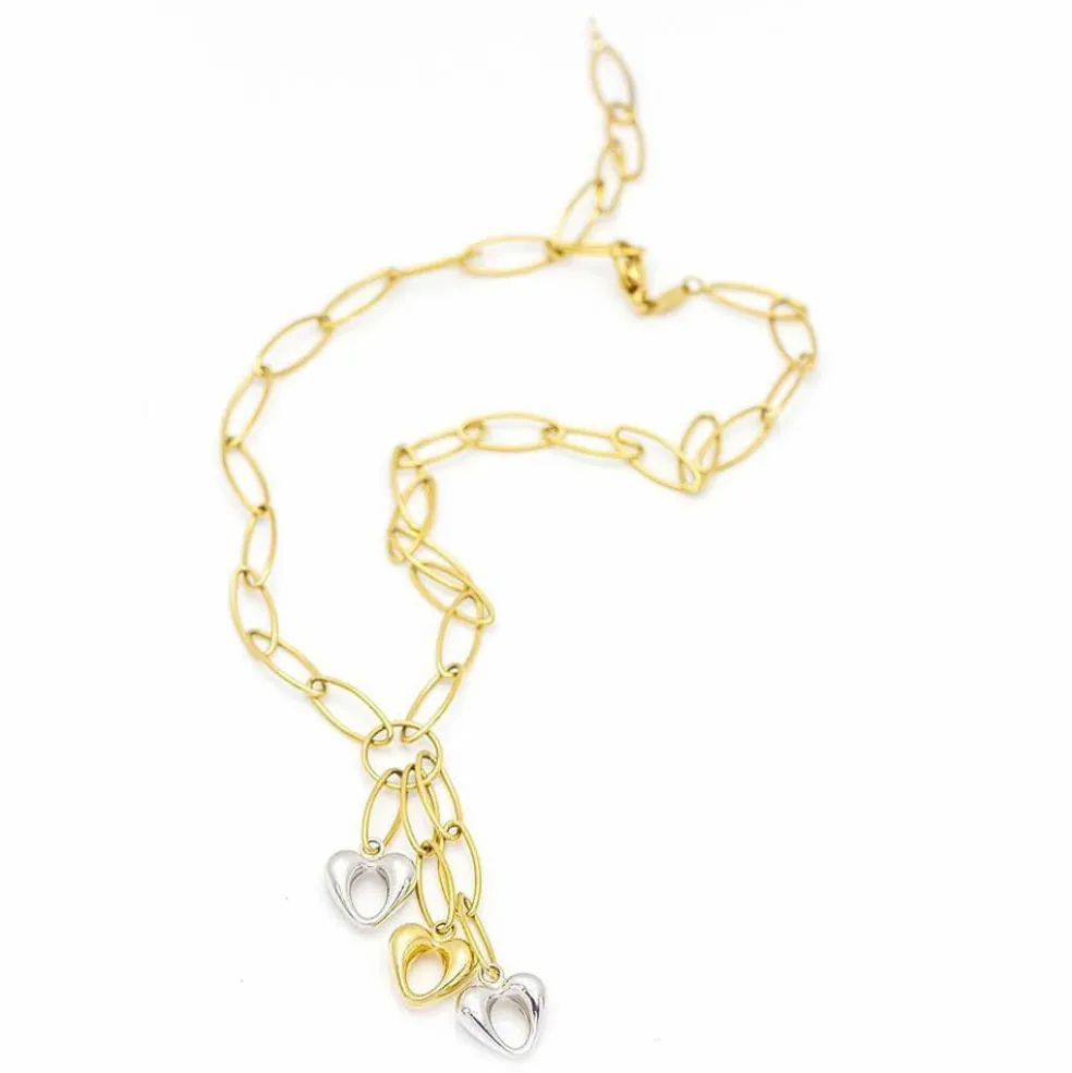 Collier "Cœurs" 2 Ors
