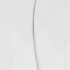 Collier D'Amour or blanc diamants