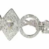 Collier de chien diamants Art Déco
