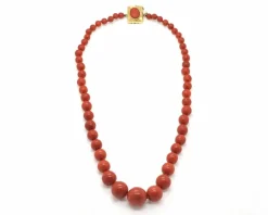 Collier de corail rouge de Sardaigne