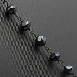 Collier de diamants noirs