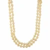 Collier de perles à deux rangs