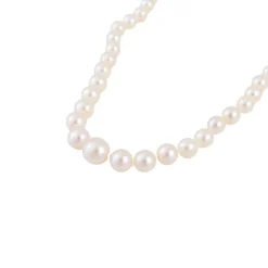 Collier de perles de culture fermoir XIXème