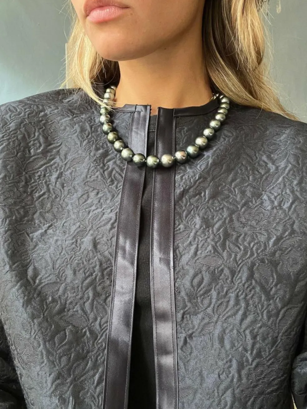 Collier de perles de culture de Tahiti