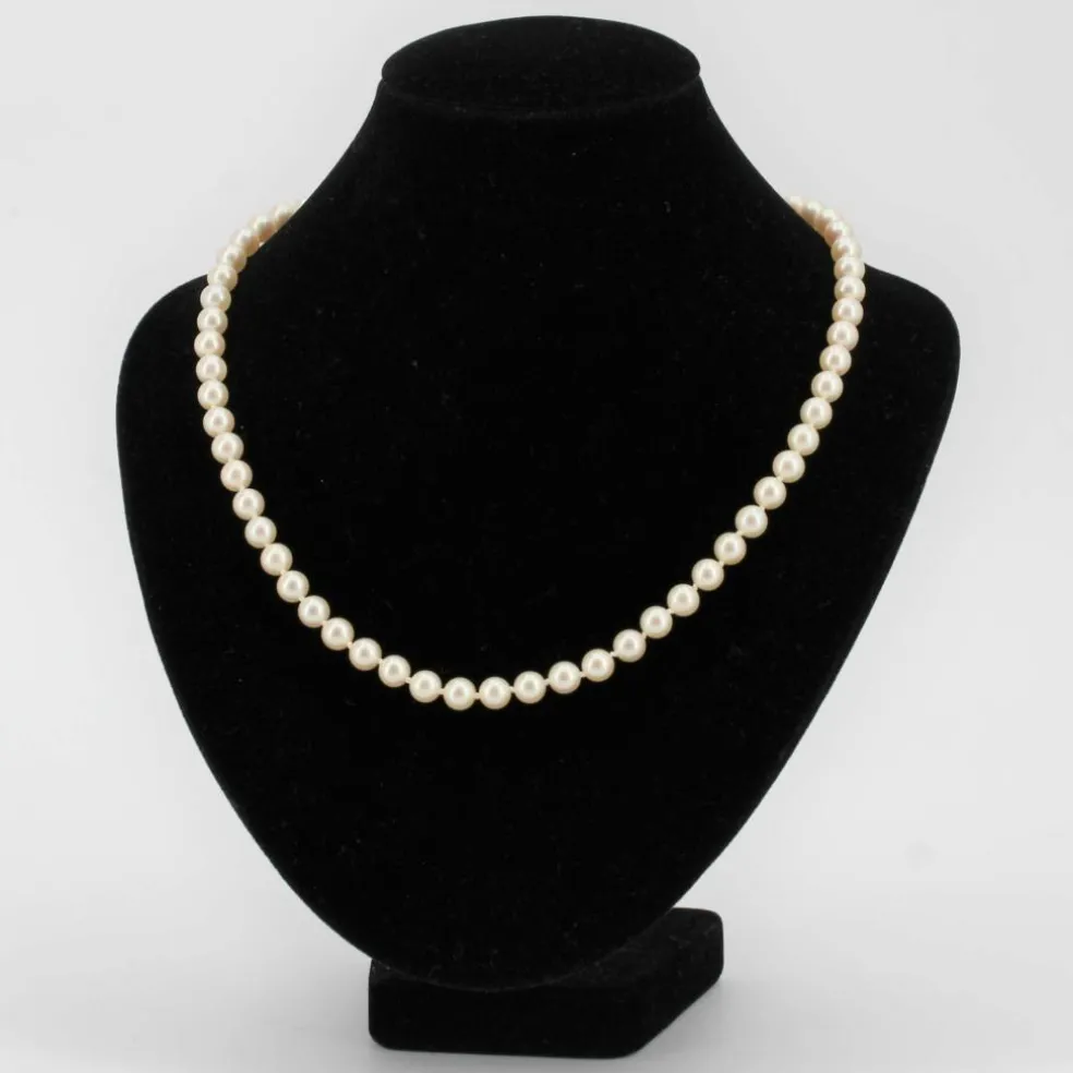 Collier de perles de culture en choker