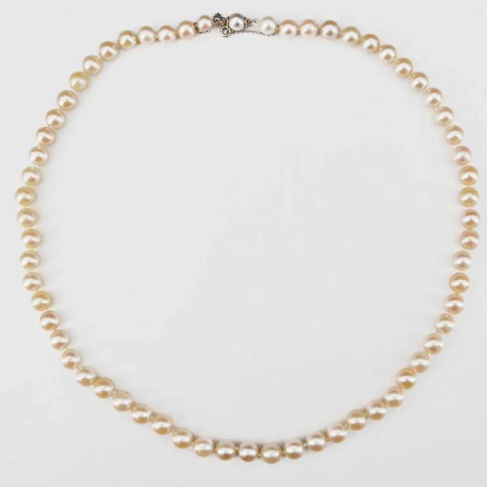 Collier de perles de culture choker