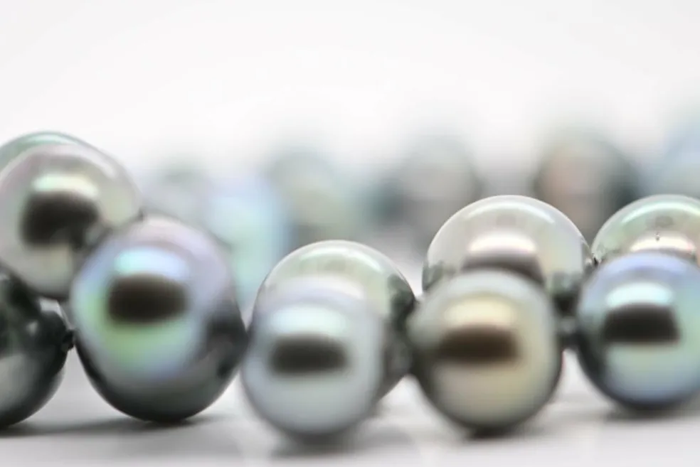 Collier de perles de culture de Tahiti