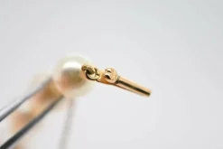 Collier de perles de culture blanches