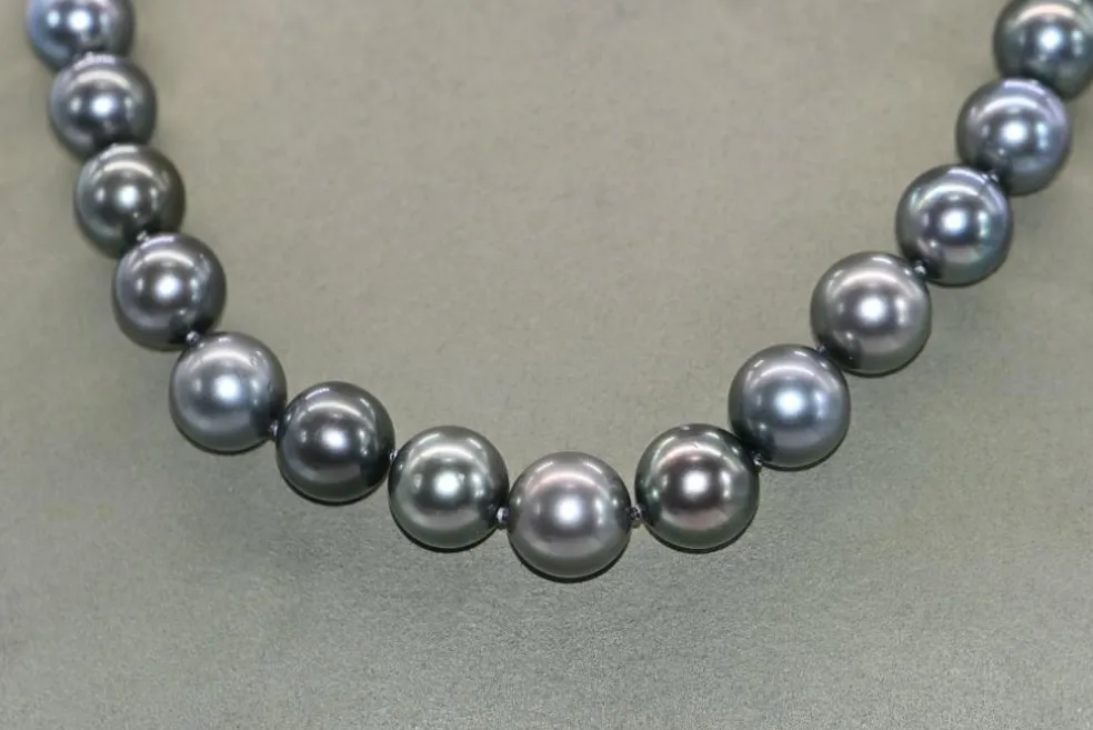 Collier de perles de culture de Tahiti