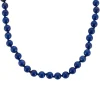 Collier de perles de lapis lazuli
