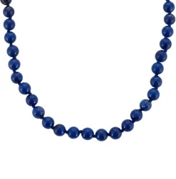 Collier de perles de lapis lazuli
