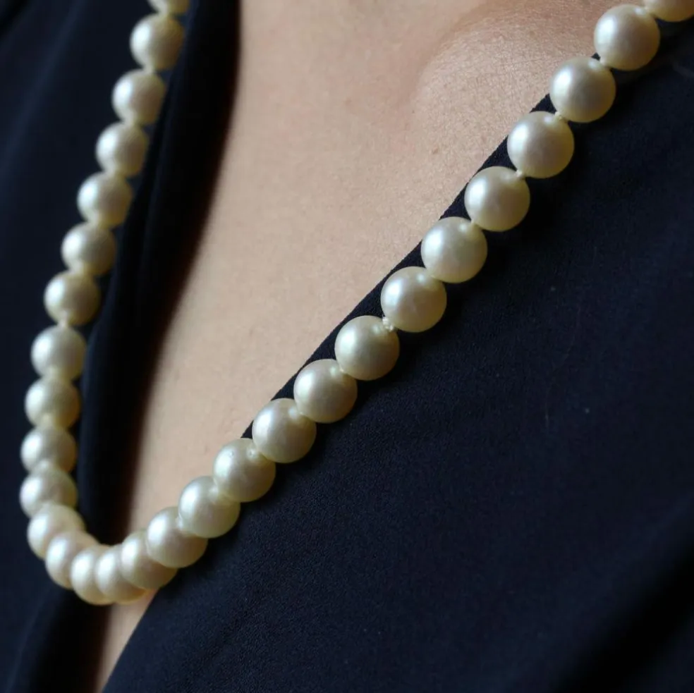 Collier de perles dit choker