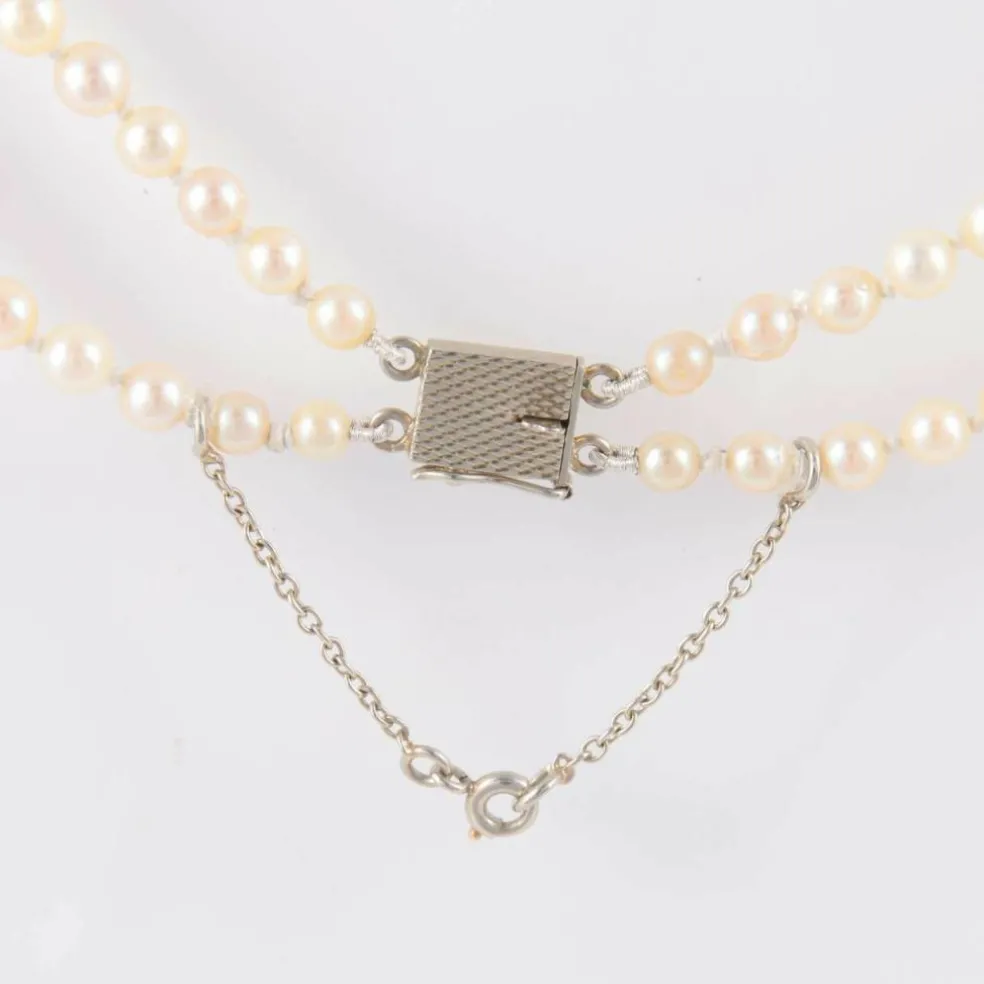 Collier de Perles double rang