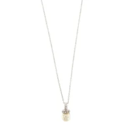Collier de perles et de diamants