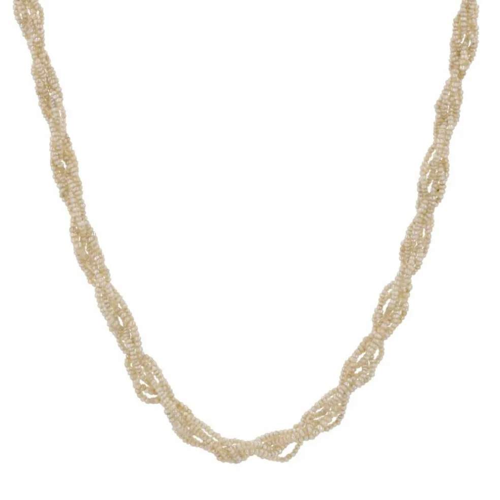 Collier de semence de perles fines