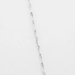 Collier de style art déco en or gris et diamants