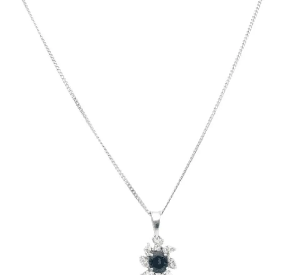 COLLIER DIAMANTS & SAPHIR