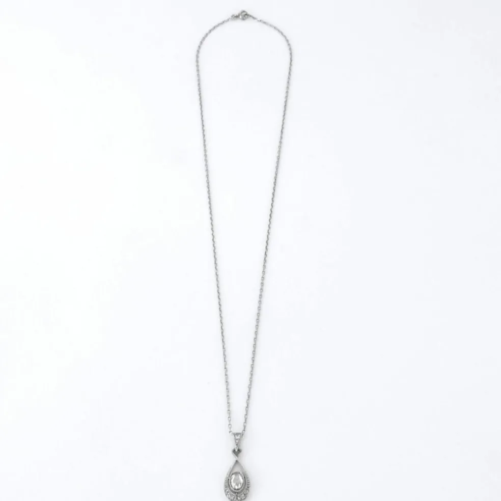 Collier diamants Art Nouveau