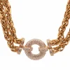 Collier diamants en or 18k