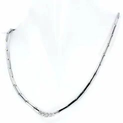 Collier Diamants Or blanc