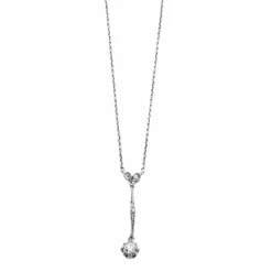 Collier diamants, époque 1900, travail Français