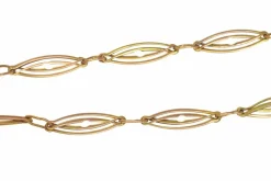 Collier double rang avec perles de corail