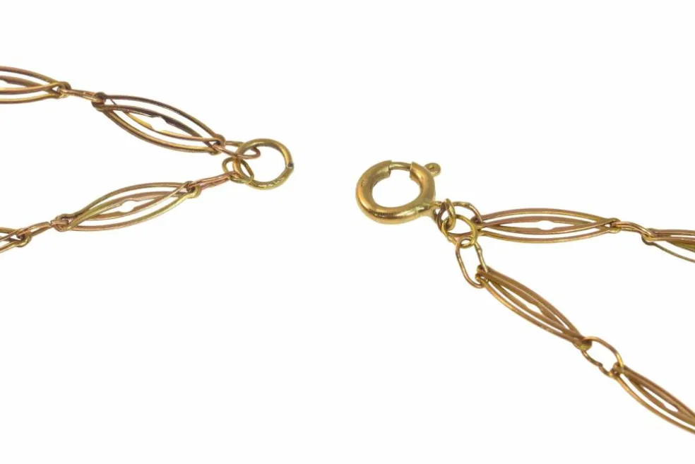 Collier double rang avec perles de corail