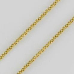 Collier draperie ancien or et spinelles
