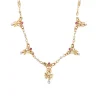 Collier Draperie Rubis Diamants