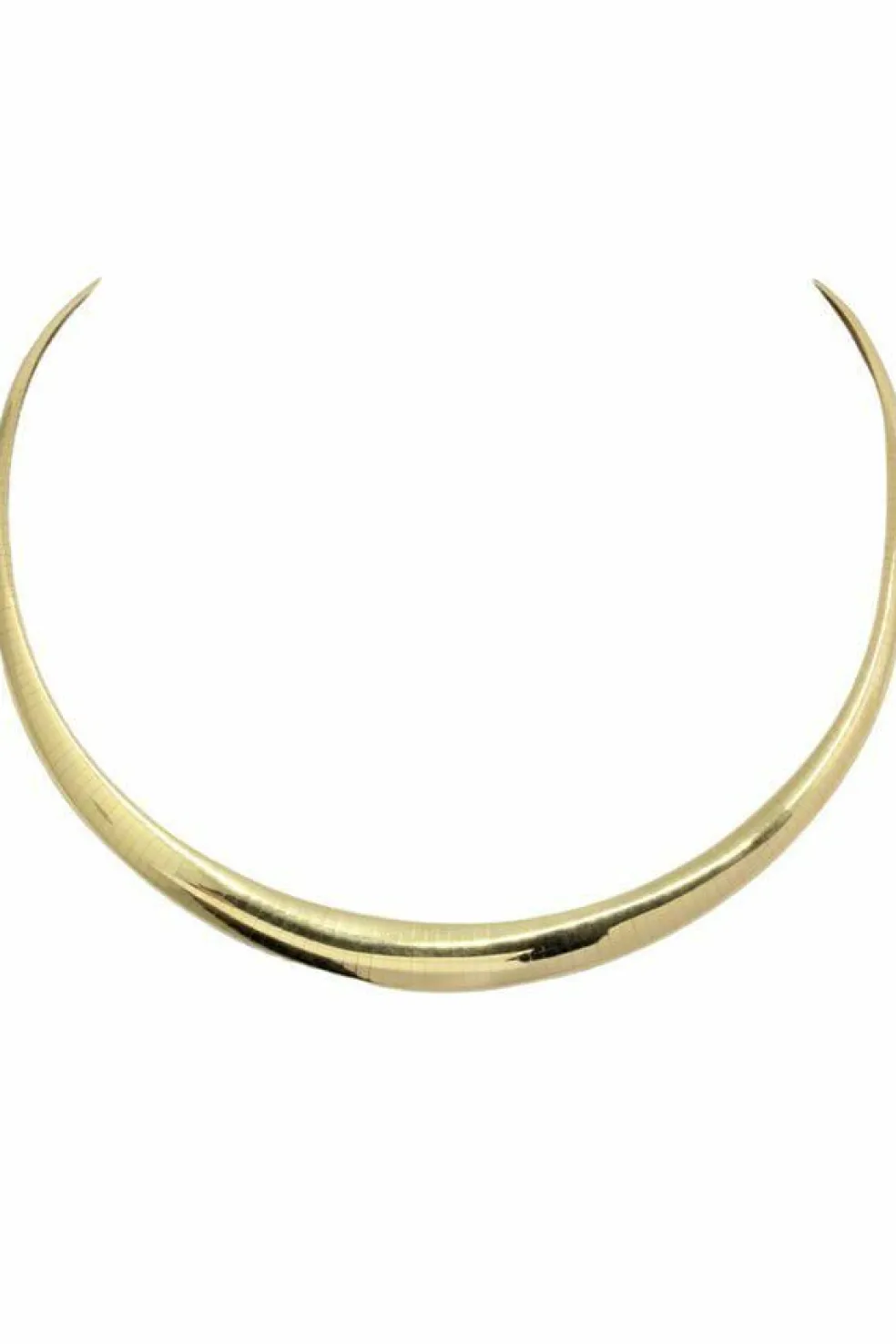 COLLIER EN CHUTE MAILLE OMÉGA