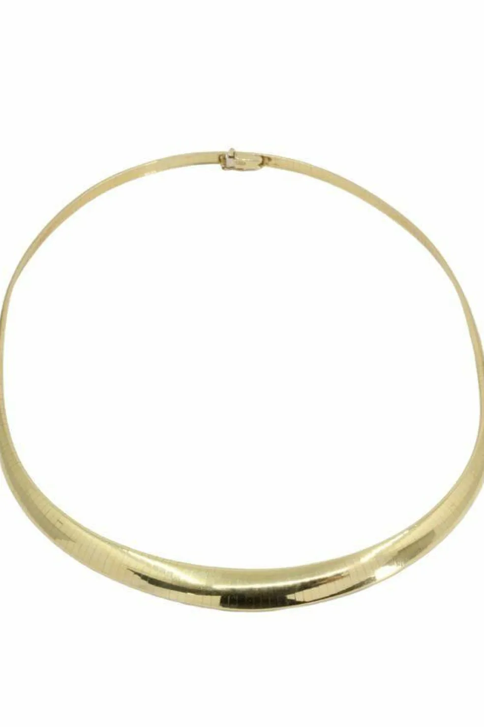 COLLIER EN CHUTE MAILLE OMÉGA
