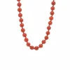 Collier en corail de Sardaigne avec fermoir en or