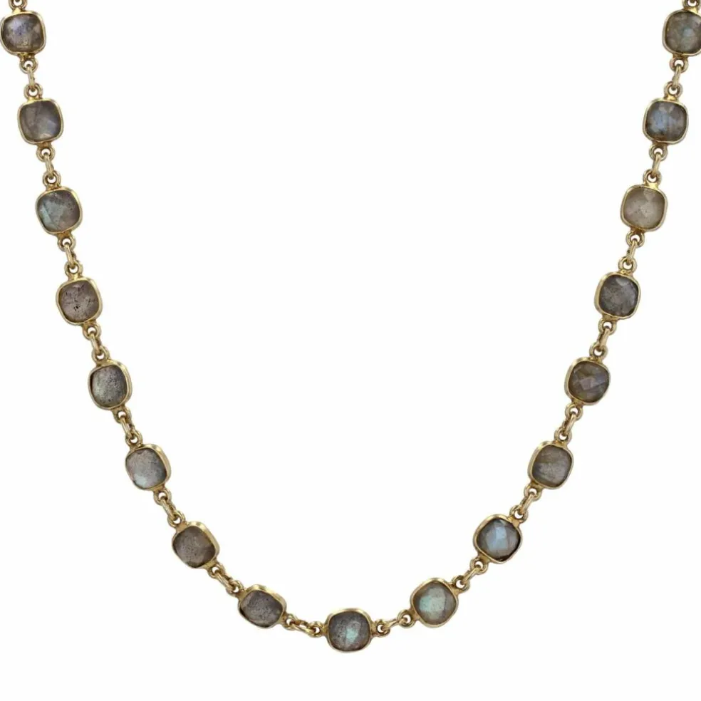 Collier en labradorites