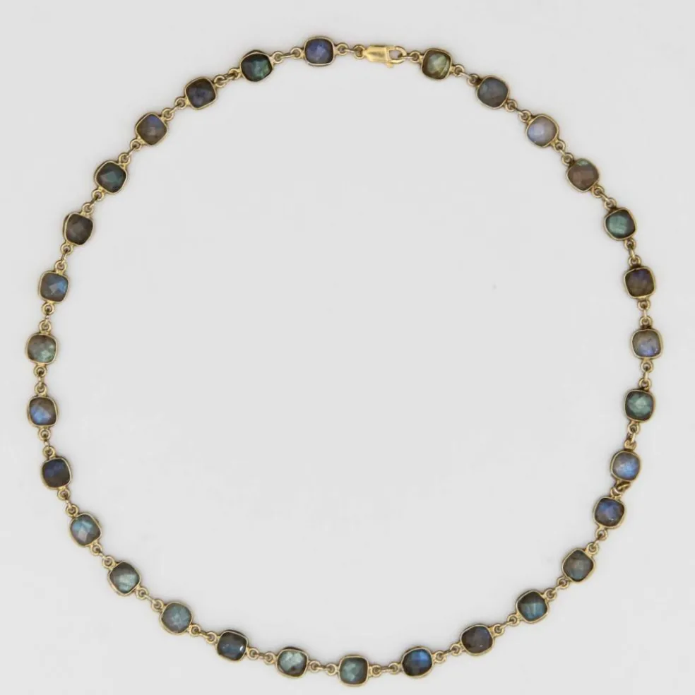 Collier en labradorites