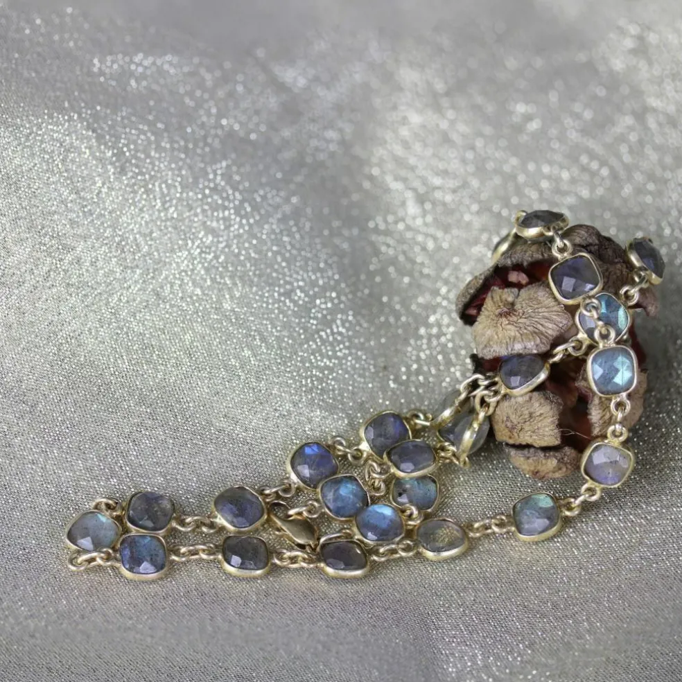 Collier en labradorites