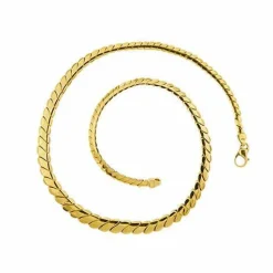 Collier en maille dégradée