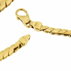 Collier en maille dégradée