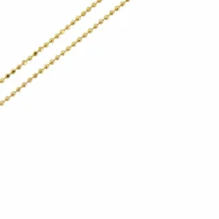 Collier en maille or jaune