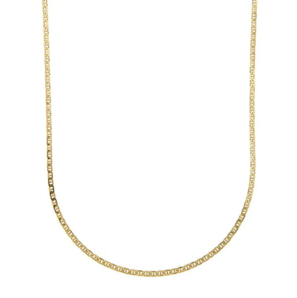 Collier en mailles croisées