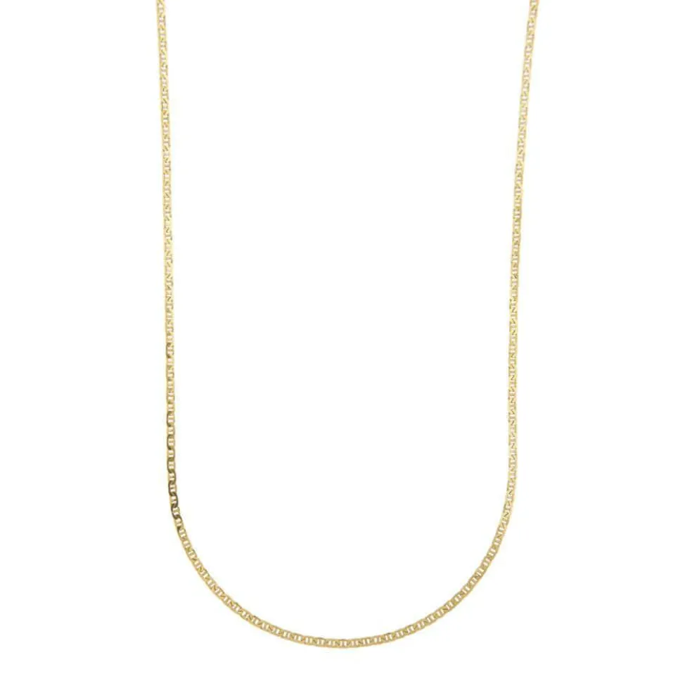 Collier en mailles croisées